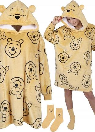 Кофта-толстовка оверсайз з капюшоном від disney, м л m l