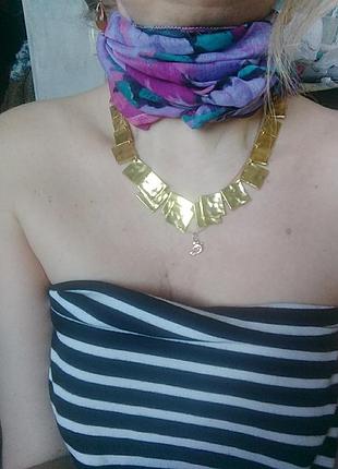 Брендовое колье