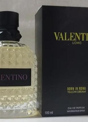 Парфуми чоловічі valentino uomo born in roma yellow dream