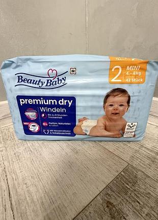 Підгузки beauty baby 2 (4-8 кг)