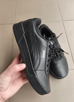 Кожаные кроссовки puma