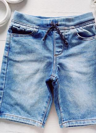 6,7 років, зріст 122 джинсові шорти для хлопчика м'які  denim co (деним ко)  артикул 26959