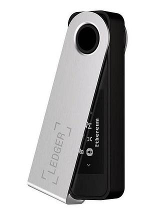 Ledger nano s plus original matte black криптокошелек