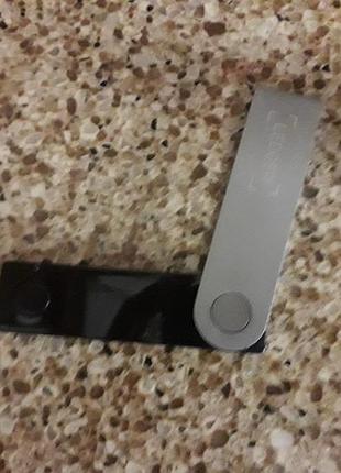 Ledger nano x original onyx black криптокошелек