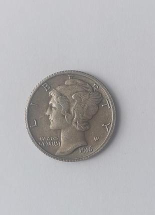 Монета liberty 1916 in god we trust
