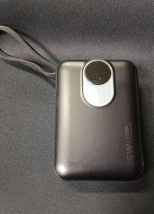 Потужний павербанк 20000mah з функцією швидкої зарядки 35w 35pb20 (товар вживаний)