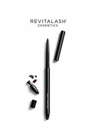 Гіпоалергенний контурний олівець лайнер для очей revitalash defining liner eyeliner black 0.3 г