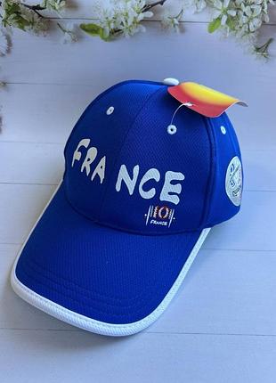 Кепка бейсболка синя france, розмір one size (з регулятором)