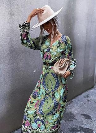Красива яскрава вільна бавовняна сукня  zara
💃💃💃💃💃💃💃💃💃💃💃