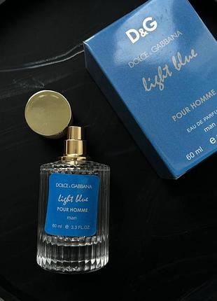 Парфюм мужской light blue свежий цитрусово-морский аромат, 60 мл