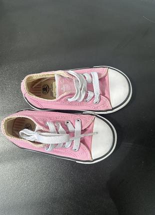 Converse рожеві для дівчинки 2