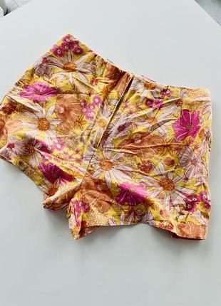 Лляні шорти h&m бавовняні шорти жіночий одяг льон штани та шорти
