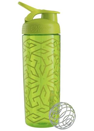 Шейкер blenderbottle sportmixer signature sleek 28oz/820ml green zen gala