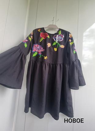 Asos красивое легкое платье м-л