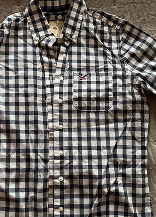 Рубашка у клітинку hollister жіноча