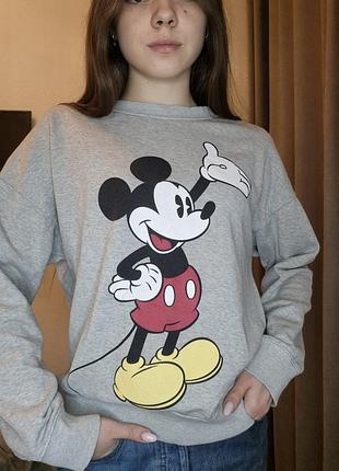 Свитшот вershka disney размер хs