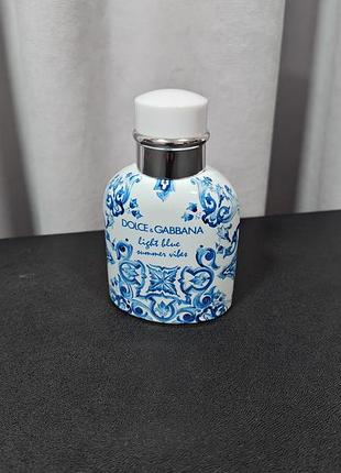 Dolce &amp; gabbana light blue summer vibes pour homme 75мл