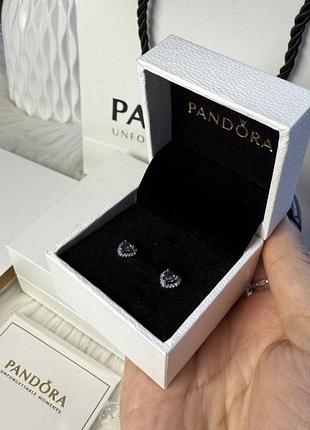 Сережки пандора pandora пусети