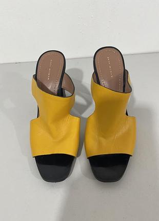 Жіночі літні шльопанці zara на підборах
