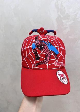 Кепка 3d червона spider man 52-54-55