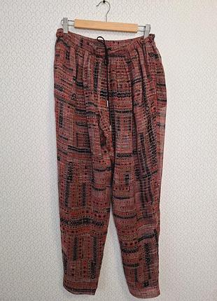 Брюки женские из шелка от бренда isabel marant зауженного кроя