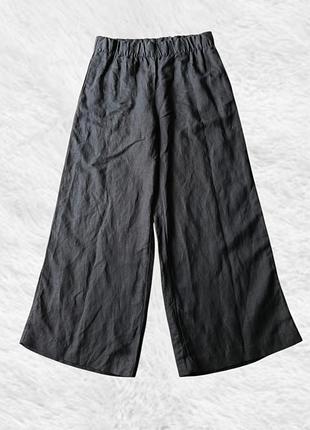 Брюки из льна и вискозы