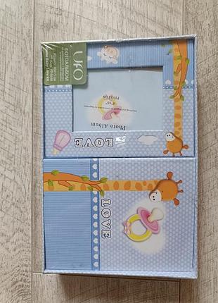 Фотоальбом ufo pp4648 frame baby love kit 48 фотокарт 10*15 и фоторамки в подарочной коробке