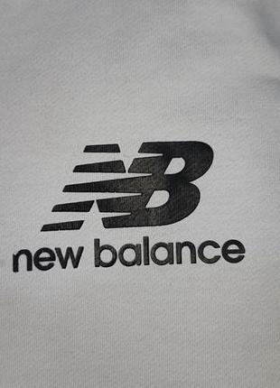 Худи new balance essentials (белое) 4
