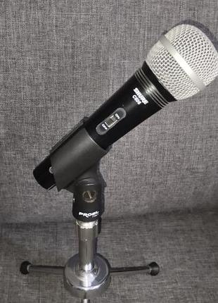 Микрофон shure c606 со стойкой proel