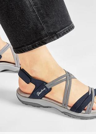 Босоножки skechers Makes two 163112/nvy синий