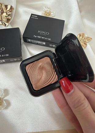 Тіні для повік kiko milano water eyeshadow 05 bronze