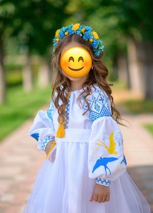Вишиванка вишита сукня