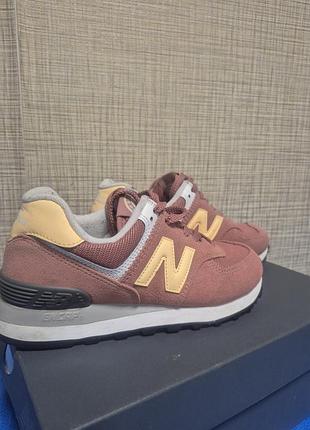 Кроссовки женские new balance 574. идеальные. 37р