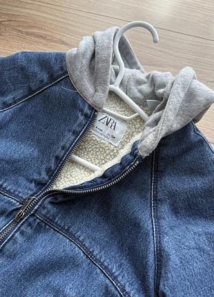 Джинсова куртка zara