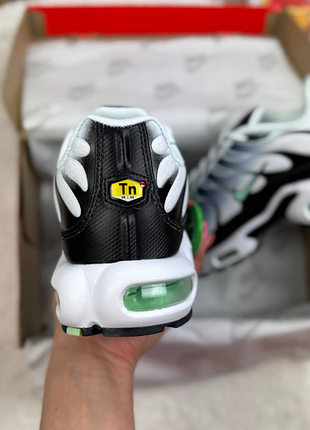 Air max plus tn black white mint 7