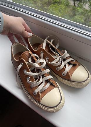Converse шкіряні кеди