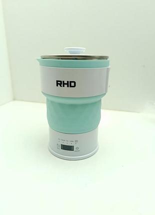 Портативний дорожній складний електрочайник rhd 0,7 л (товар вживаний)