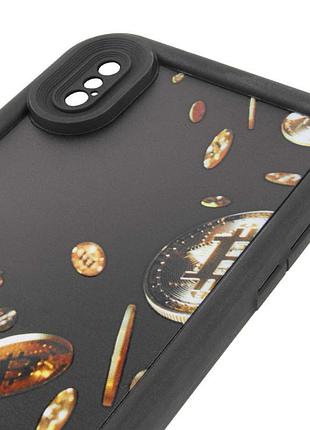 Tpu чехол prestige для apple iphone xs max (6.5") coins 4