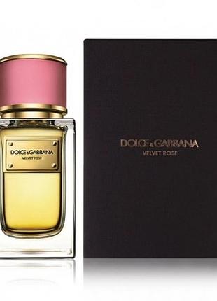 Dolce & gabbana velvet rose — 50 ml