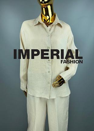 Жіночий льняний костюм imperial італія