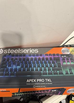 Продам клавиатуру steelseries apex pro tkl 2023