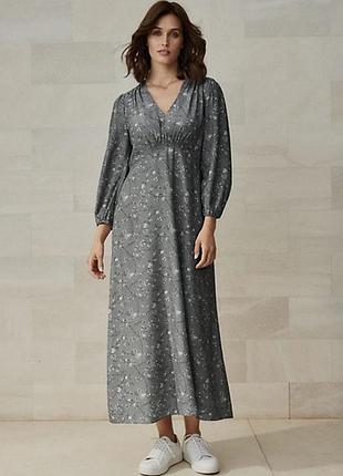 Віскозна міді сукня white label the white company вискозное миди платье