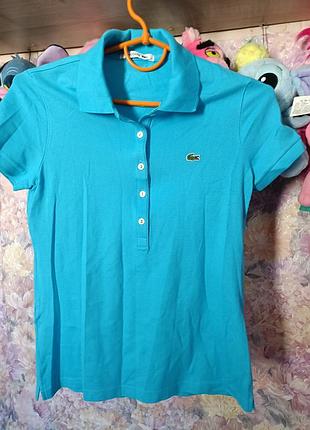 Lacoste оригинал с италии шведка поло  красивая качество
