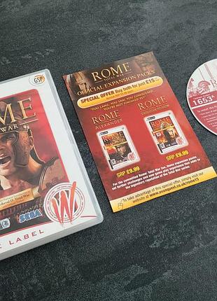 Диск rome total war (pc)