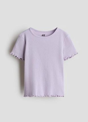 Футболка h&amp;m в рубчик