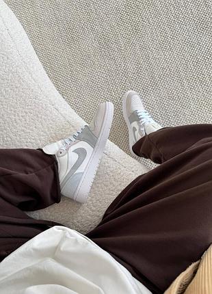 Жіночі кросівки 🩶 ✔️nike jordan low litlle paris
