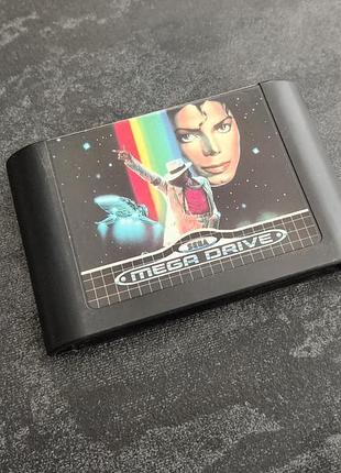 Картридж michael jackson`s moonwalker (sega mega drive)