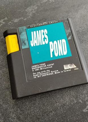 Картридж james pond (sega mega drive)