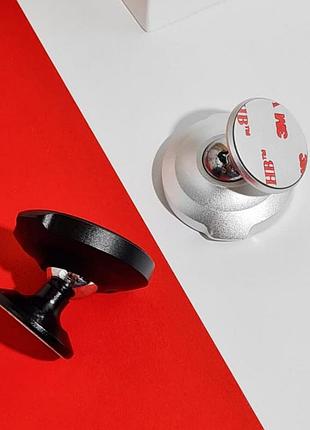 Автодержатель baseus small ears series magnetic suction bracket vertical type/360° black 5