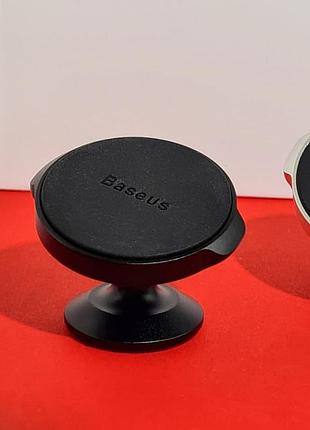 Автодержатель baseus small ears series magnetic suction bracket vertical type/360° black 7